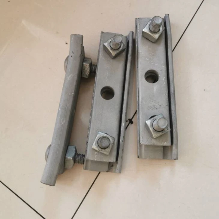 Transmission Cable Line Offset Guy Clamp With Curved Clamping